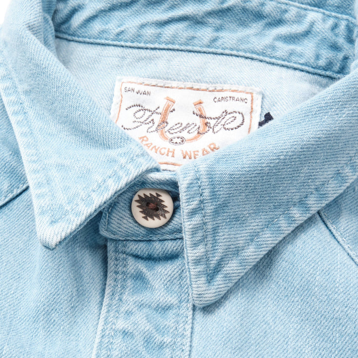 Freenote Cloth - Modern Western 11 Ounce Bleached Denim