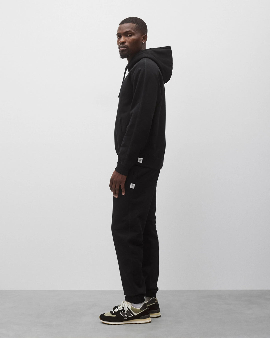 Reigning Champ Midweight Terry Standard Hoodie - Black