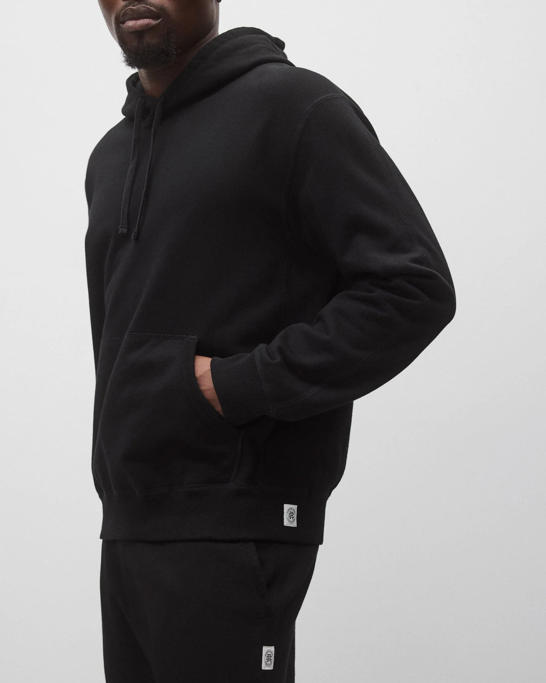 Reigning Champ Midweight Terry Standard Hoodie - Black