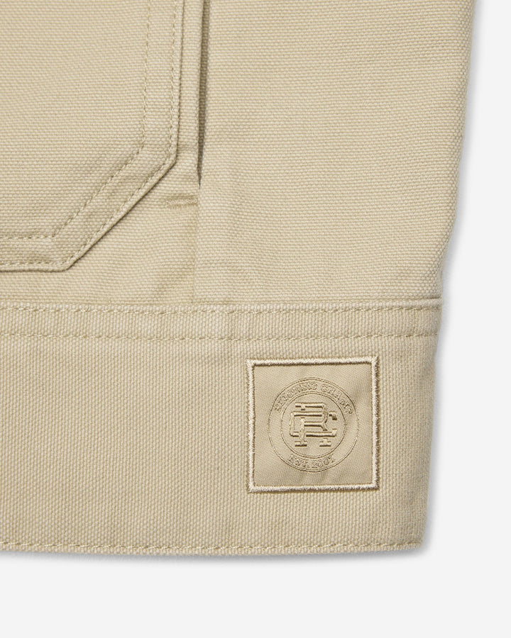 Reigning Champ - Cotton Canvas Grounds Jacket in Sand