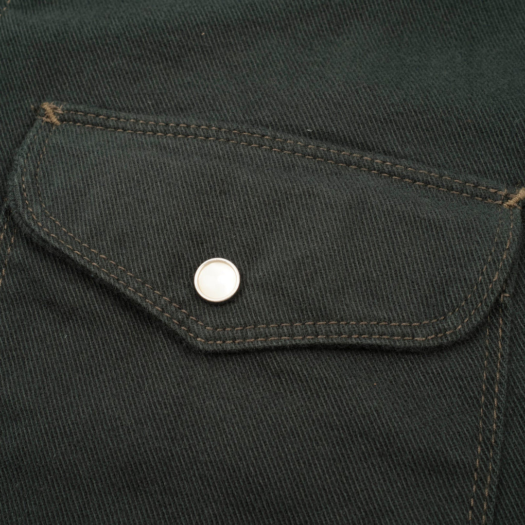 Freenote Cloth Long Sleeve Bodie - Forest Twill