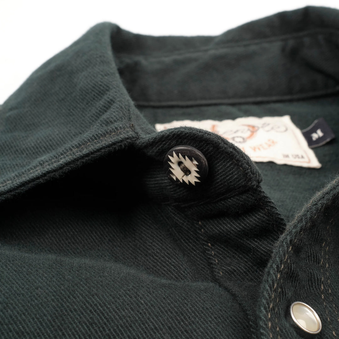 Freenote Cloth Long Sleeve Bodie - Forest Twill