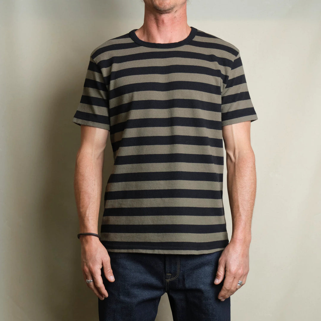 Freenote Cloth Shifter S/S Tee - Cedar Stripe