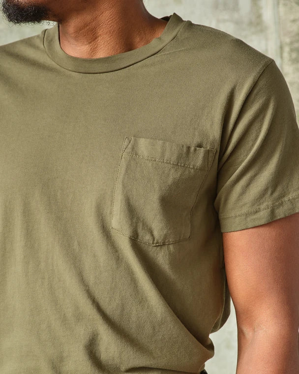 Tellason Pocket Tee - Olive