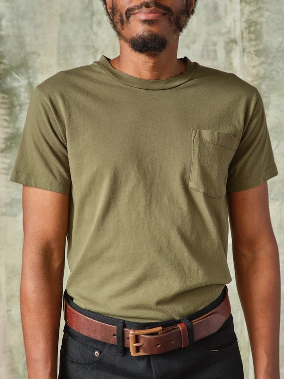 Tellason Pocket Tee - Olive