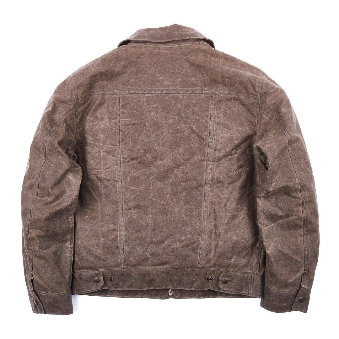 Freenote Cloth- Faro Jacket 10 oz Waxed Canvas- OAK