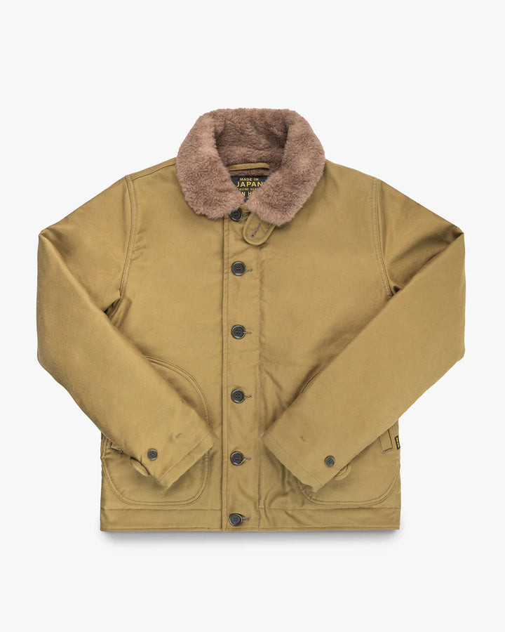 Iron Heart Whipcord N1 Deck Jacket - Khaki