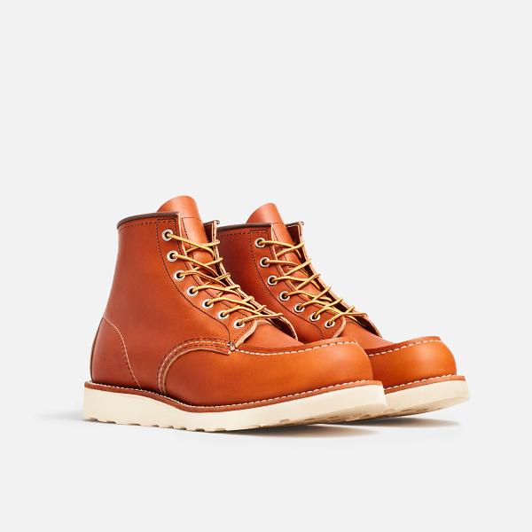Red Wing Seconds - Heritage - 875D-WIDTH - CLASSIC MOC MEN'S 6-INCH BOOT IN ORO LEGACY LEATHER
