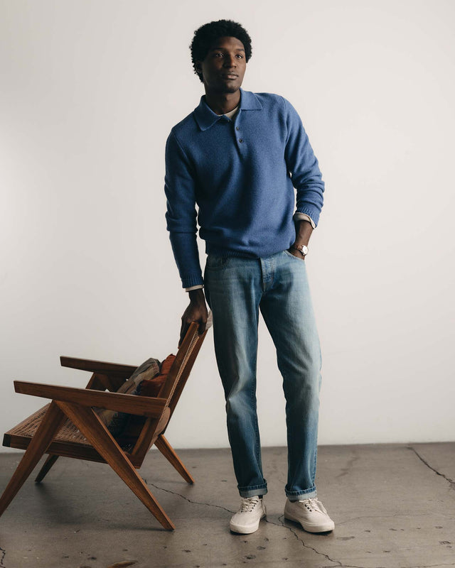 Taylor Stitch The Straight Jean - Light Wash Organic Selvedge