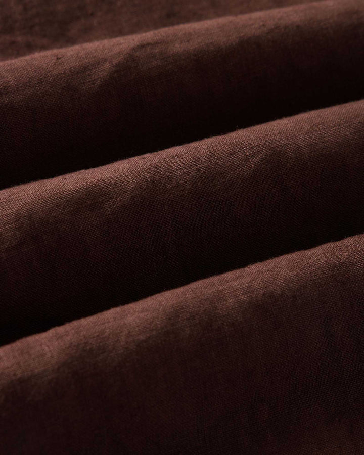 Taylor Stitch Après Short - Burgundy Hemp