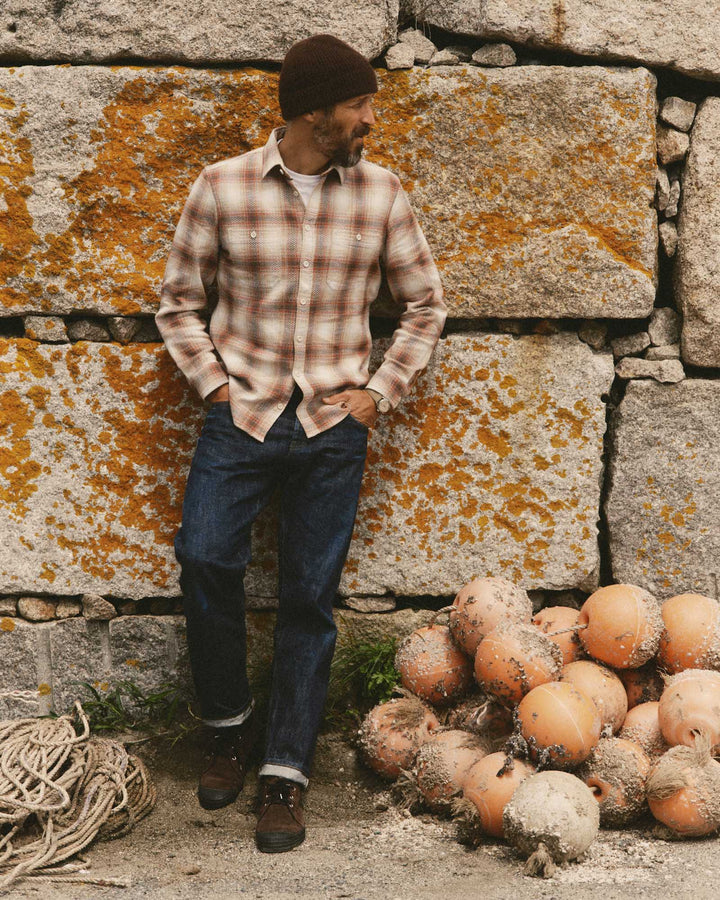 Taylor Stitch Utility Shirt - Seaside Check Sashiko
