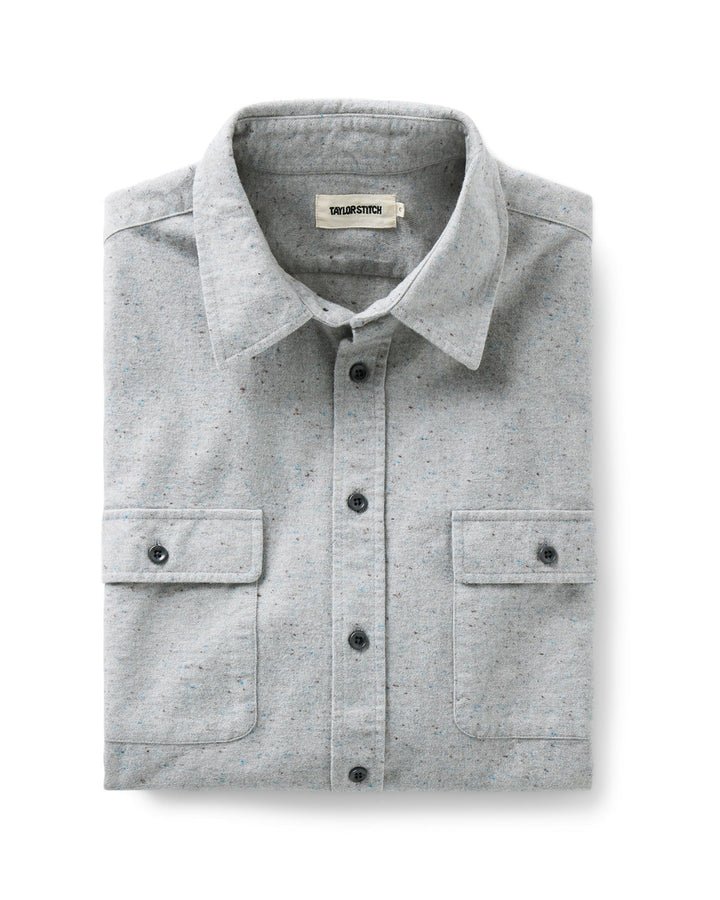 Taylor Stitch Yosemite Shirt - Mist Donegal