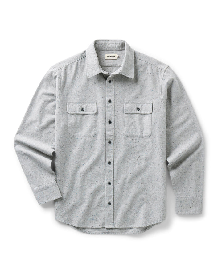 Taylor Stitch Yosemite Shirt - Mist Donegal