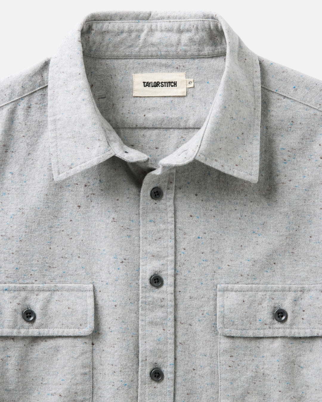 Taylor Stitch Yosemite Shirt - Mist Donegal