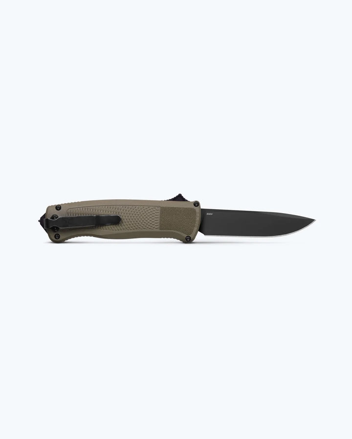 Benchmade Shootout - Ranger Green Grivory Drop-point