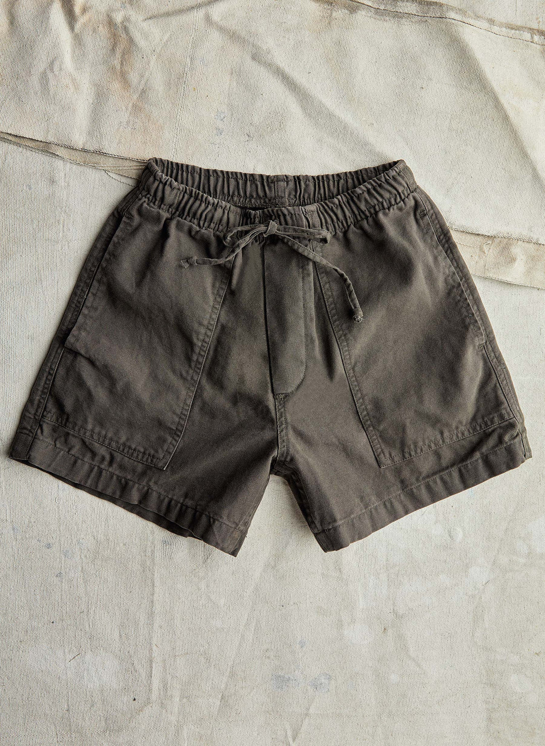 Imogene + Willie Canvas Lounge Short - Faded Black